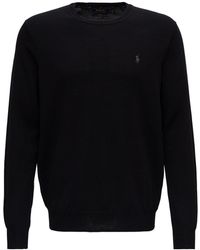 polo men's crew neck sweatshirt