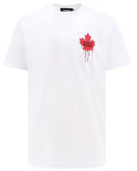 DSquared² - Cool Fit Cotton T-Shirt - Lyst