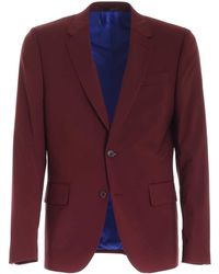 Paul Smith Single-breasted Two-piece Suit - Red