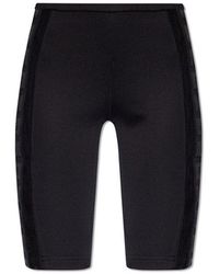 DSquared² - Semi-sheer Skinny-cut Biker Shorts - Lyst