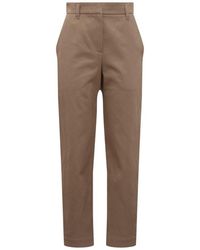 Save 46% Brunello Cucinelli Pants Slacks and Chinos Slacks and Chinos Brunello Cucinelli Trousers Womens Trousers 