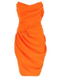 Vivienne Westwood - Draped Corset Mini Dress - Lyst