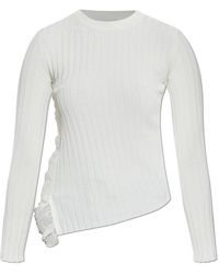 McQueen - Ribbed Top - Lyst