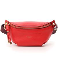 Givenchy Zipped Logo Belt Bag - Red
