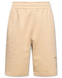 Burberry - Shorts With Logo - Lyst