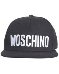 Moschino - Logo Embroidered Baseball Cap - Lyst