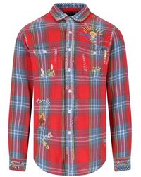 Polo Ralph Lauren - Plaid Check Embroidered Shirt - Lyst