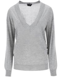 Tom Ford - Sweater In Cashmere And Silk - Lyst