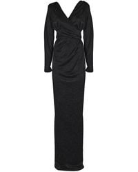 Rhea Costa - Glitter Long Sleeve Dress - Lyst