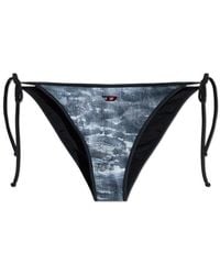 DIESEL - Elsa D Pop Side Tie Fastened Bikini Bottoms - Lyst