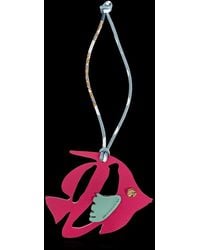 Versace - The Shape Of A Fish Keychain - Lyst