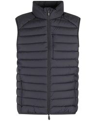 Save The Duck - Rhus Zip-Up Vest - Lyst