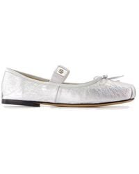 Anine Bing - Jolie Bow-Detailed Flats - Lyst