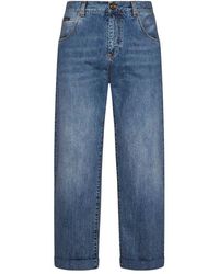 Etro - Straight-leg Mid-rise Jeans - Lyst