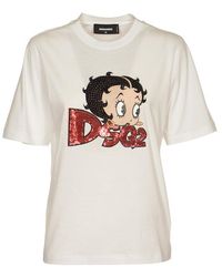 DSquared² - Easy Fit T-Shirt - Lyst