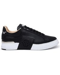 Philipp Plein - Logo-plaque Lace-up Sneakers - Lyst
