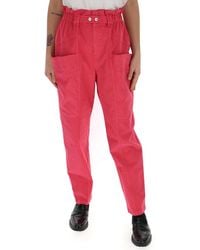 isabel marant silver pants