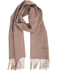 Moschino Wool Scarf - Brown
