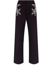 DSquared² - Embellished Knitted Trousers - Lyst