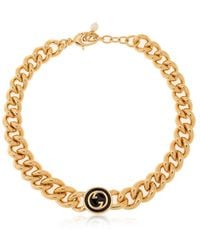 Gucci - Blondie Oversize-chain Necklace - Lyst