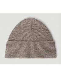 Acne Studios - Round-crown Knitted Beanie - Lyst