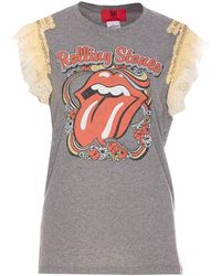 Aniye By - Rolling Stones Graphic Top - Lyst