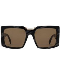 Max Mara - Square Frame Sunglasses - Lyst
