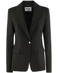 Moschino - Single Breasted Tailored Blazer - Lyst