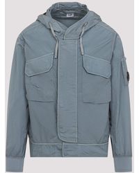 C.P. Company - Stormy Weather Chrome-R Lens Hooded Jacket - Lyst
