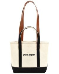 Palm Angels - Logo-print Canvas Tote Bag - Lyst