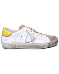 Philippe Model - Logo Patch Low-top Sneakers - Lyst