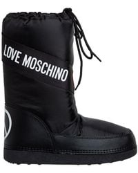 Love Moschino Boots for Women | Online Sale up to 74% off | Lyst