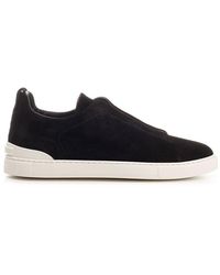 Zegna - Triple Stitchtm Trainers - Lyst