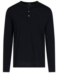A.P.C. Long-sleeve t-shirts for Men - Up to 30% off | Lyst