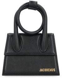 Jacquemus - Le Chiquito Noeud Leather Shoulder Bag - Lyst