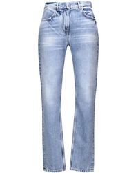 Givenchy - 4g Plaque Straight-leg Jeans - Lyst