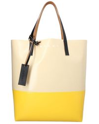 Marni 'tribeca' Shopping Bag - Yellow
