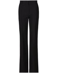 Valentino - High Waist Tailored Trousers - Lyst