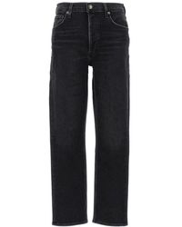 Agolde - 'Riley Long' Jeans - Lyst