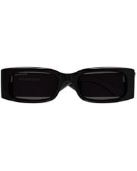 Balenciaga - 56mm Max Rectangular Sunglasses - Lyst