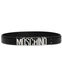Moschino - Logo Lettering Belt - Lyst
