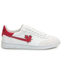 DSquared² - Logo Patch Low-top Sneakers - Lyst