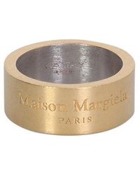 Maison Margiela - Logo Engraved Ring - Lyst