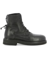 Marsèll - Round Toe Zip-up Boots - Lyst