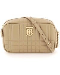 Burberry - Quilted Leather Small 'lola' Camera Bag - Lyst