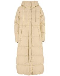 Weekend by Maxmara - Cream Nylon Dolly Down Jacket - Lyst