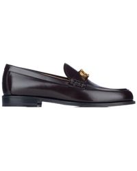 Dior - Logo Plaque Slip-on Loafers - Lyst