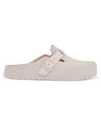 Birkenstock - Boston Buckle Detailed Slip-On Sandals - Lyst
