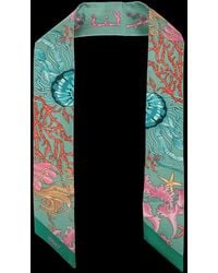 Versace - Pattern Print Scarf - Lyst