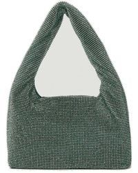 Kara - Embellished Single Top Handle Shoulder Bag - Lyst